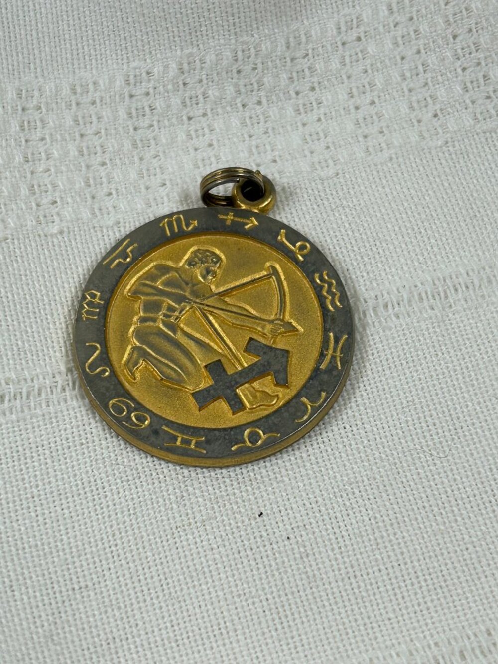 Sagittarius Zodiac Pendant - Pre-owned